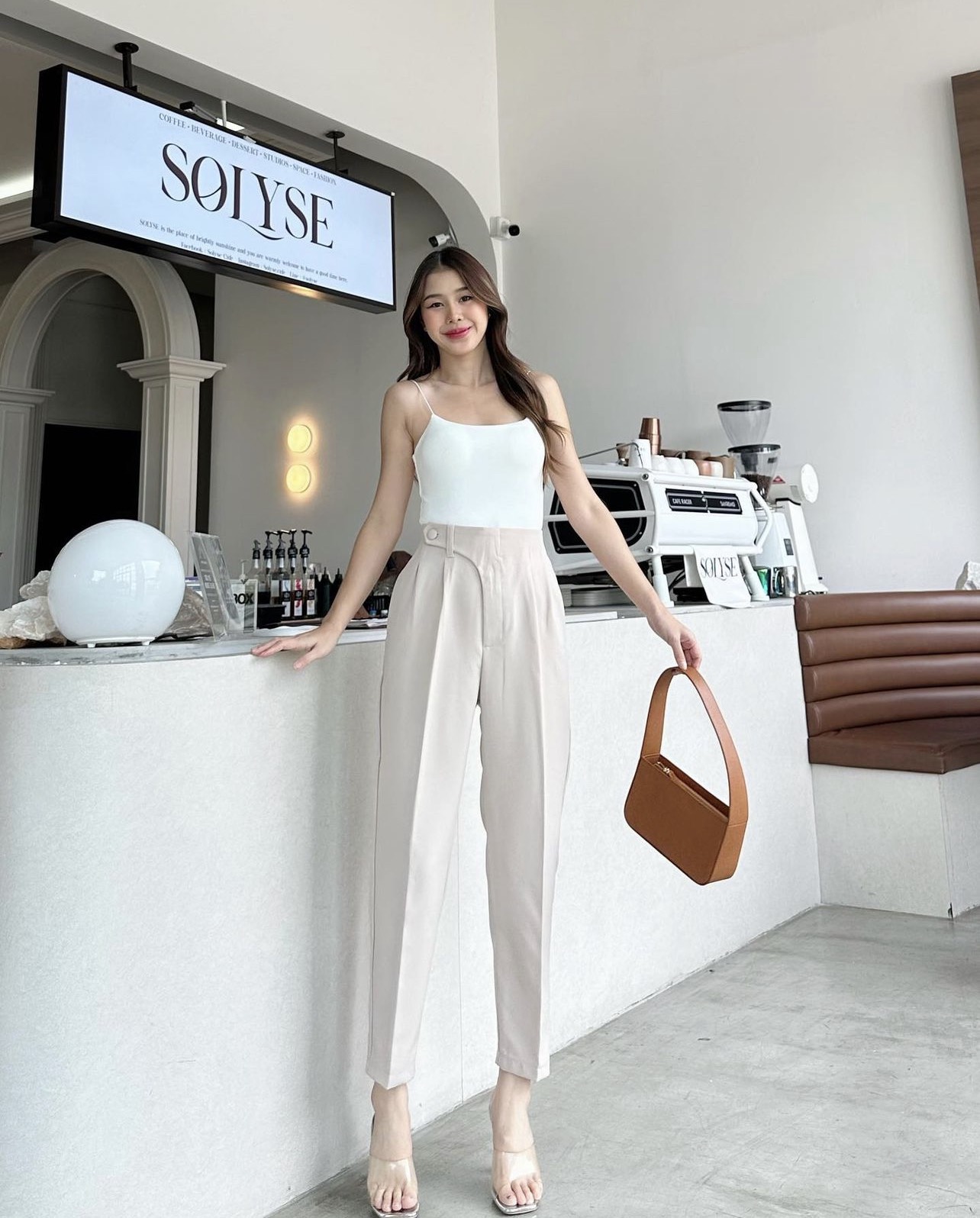 Quần baggy cạp lệch QT37