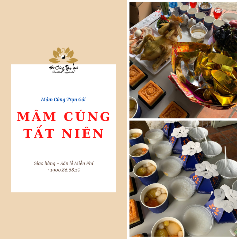 Soạn mâm cúng tất niên cuối năm cho chủ kinh doanh một năm 2023 an lành, thịnh vượng