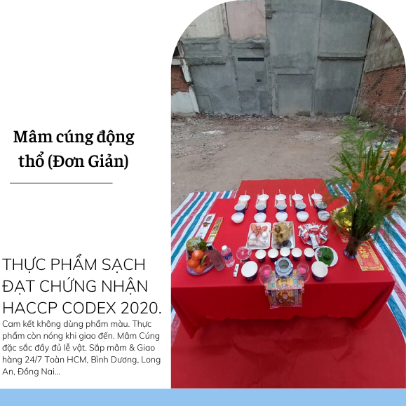 Mâm Cúng Động Thổ Xây Nhà 2023