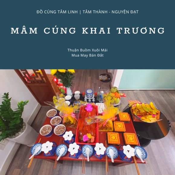 Mâm Cúng Khai Trương Trong Năm 2023