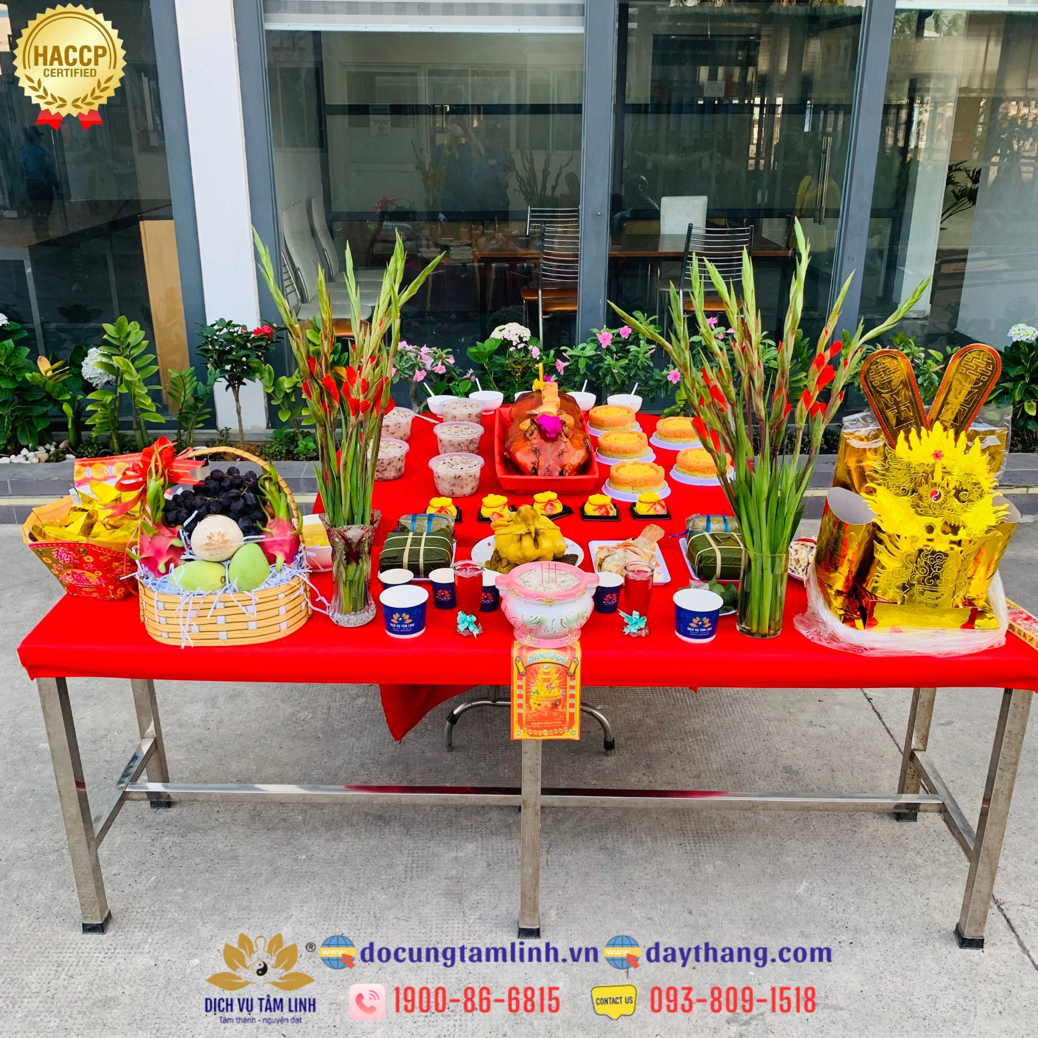 mâm cúng tổ nghề