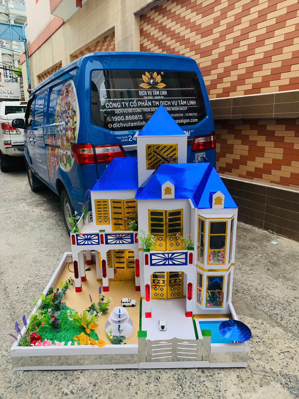 Làm Biệt Thự, Đồ Dùng Vàng Mã Theo Di Nguyện Người Quá Cố