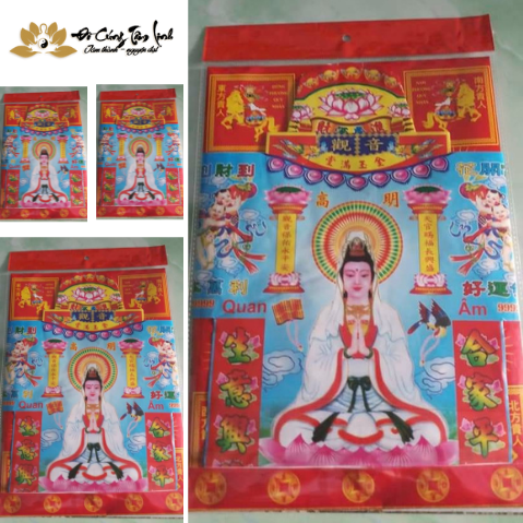 Bộ giấy cúng Quan Âm (đầy đủ)