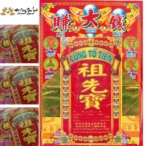 Bộ giấy cúng tổ tiên (đầy đủ)