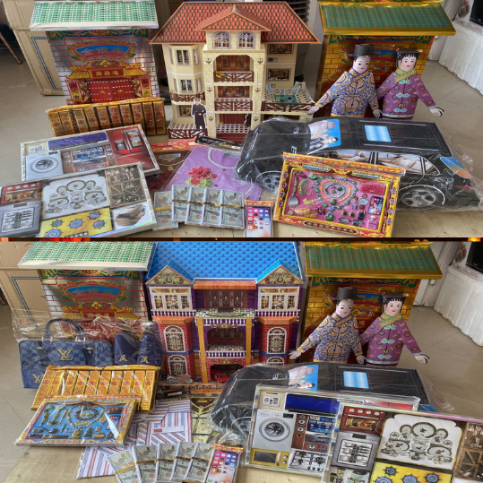 Combo vàng mã cúng 49 ngày, cúng 100 ngày hoặc cúng thất, cúng tuần