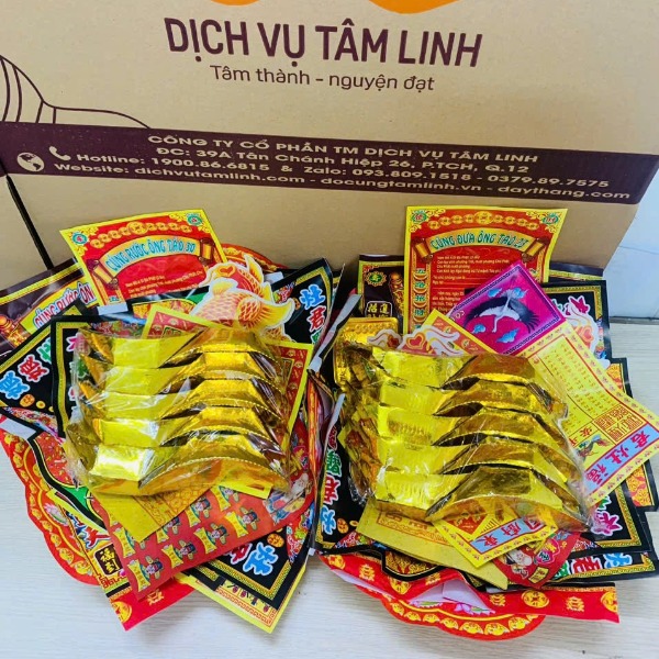 Combo giấy cúng Đưa Rước Ông Táo