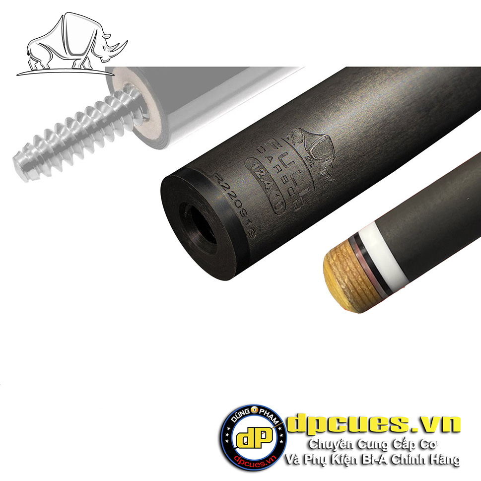 Ngọn Rhino Carbon - 3/8-10