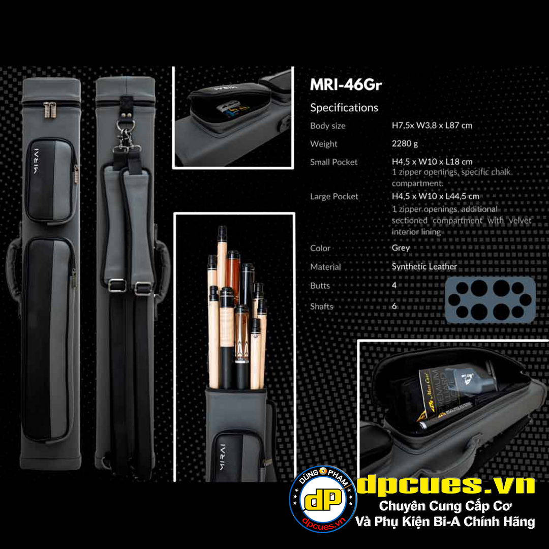 Bao cơ Mirai 4 Chuôi 6 Ngọn - Grey