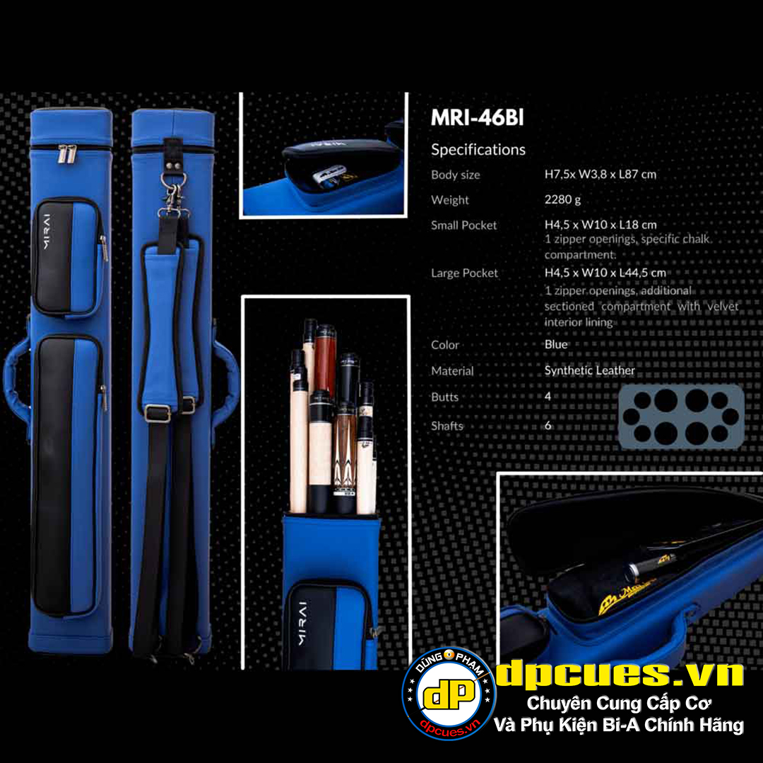 Bao cơ Mirai 4 Chuôi 6 Ngọn - Blue