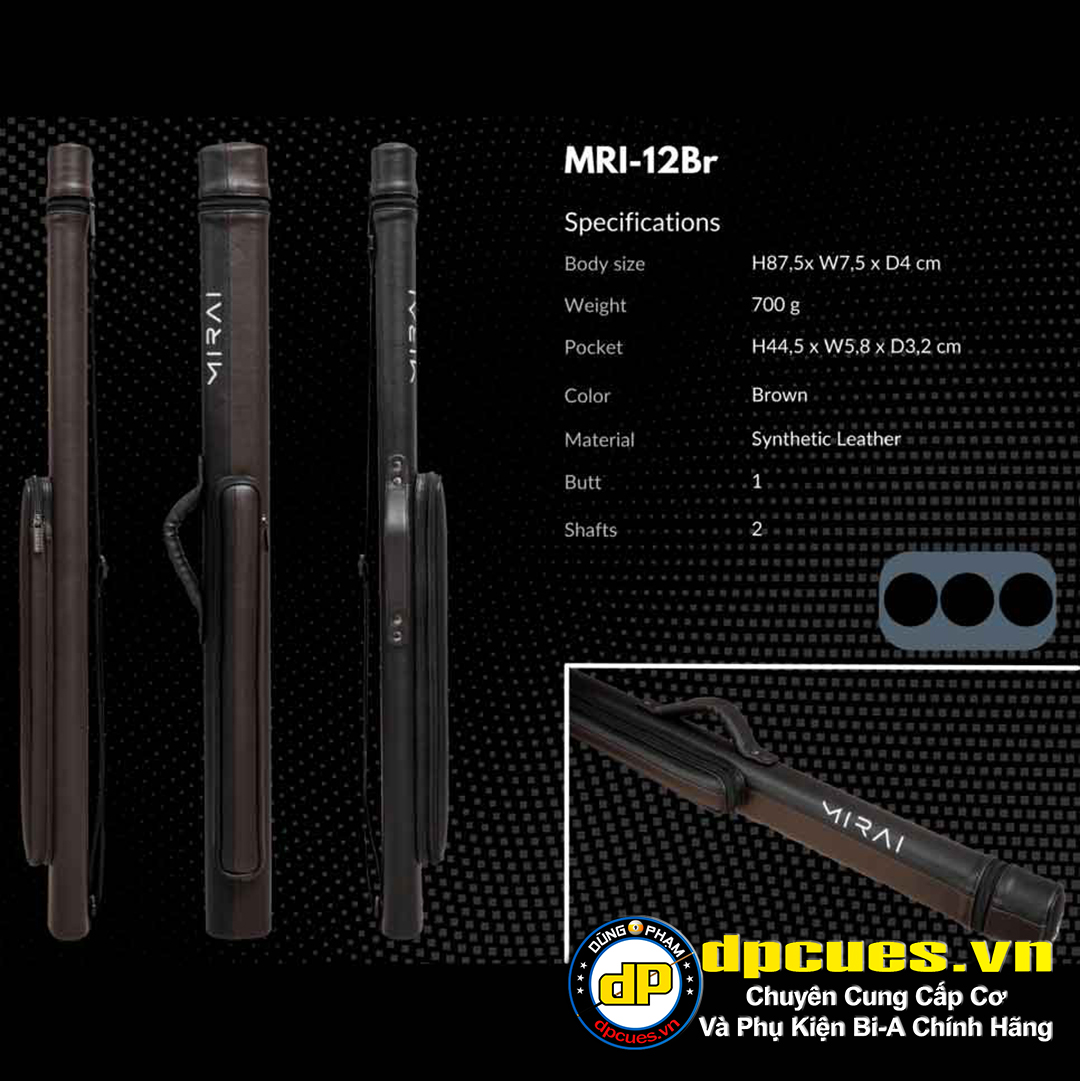 Bao cơ Mirai 1 Chuôi 2 Ngọn - Brown