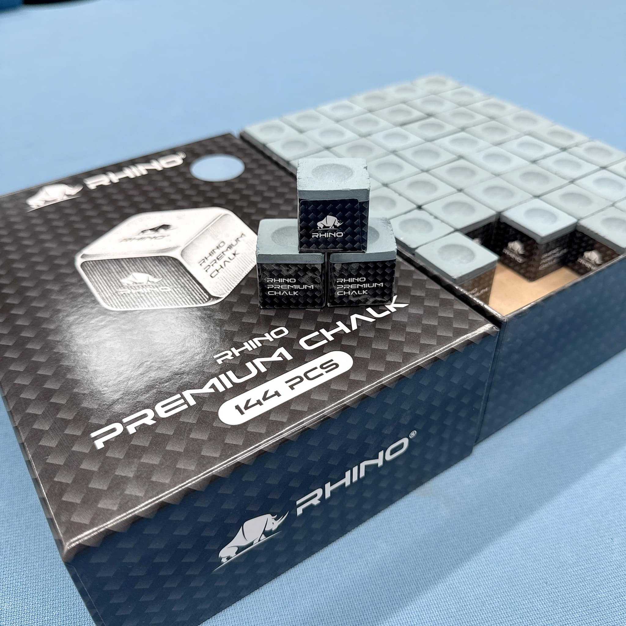 Hộp Lơ Rhino Premium Chalk - 144v Xám