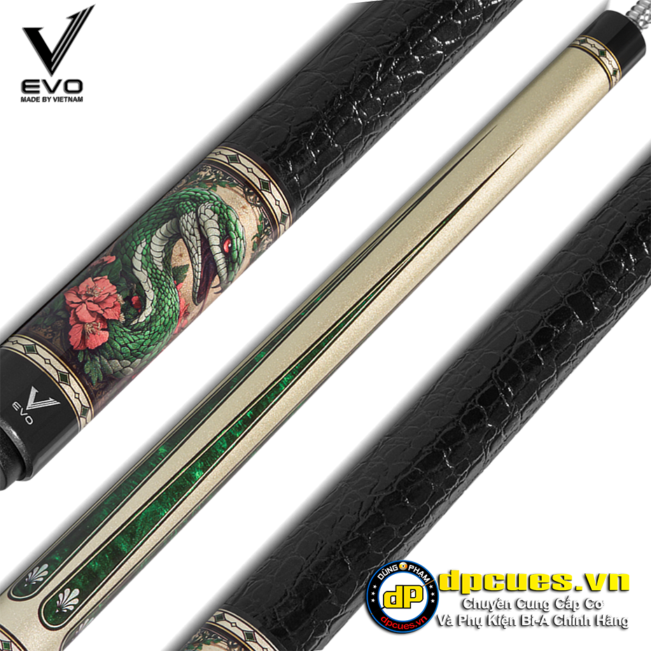 CƠ EVO BEAST 2 EMERALD COBRA - TAY CẦM DA