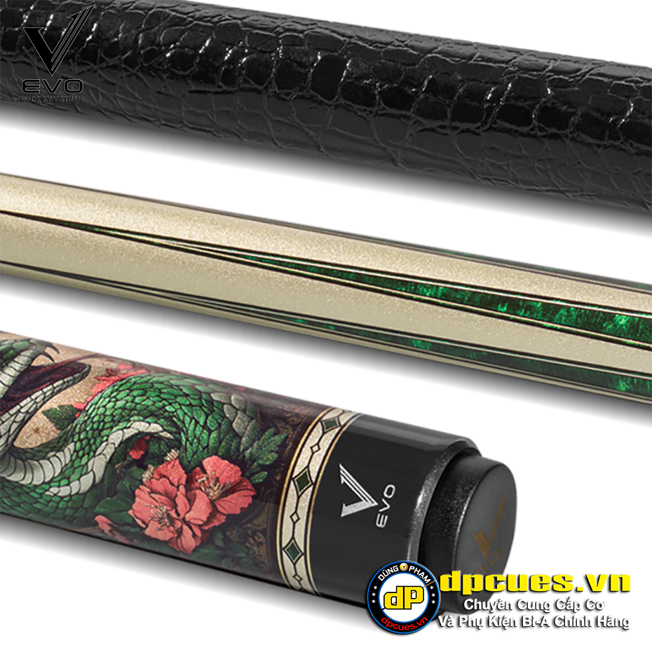 CƠ EVO BEAST 2 EMERALD COBRA - TAY CẦM DA
