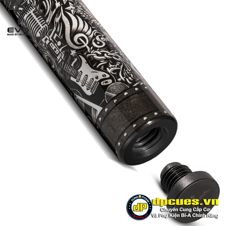 CƠ EVO REBEL - TAY CẦM DA ĐEN