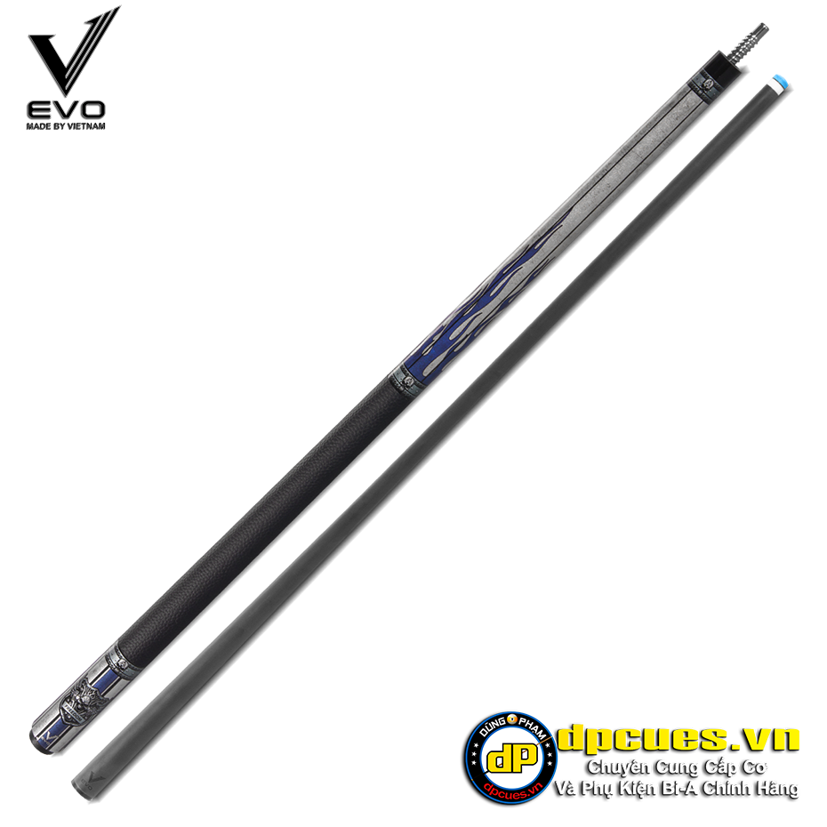 CƠ EVO FREEDOM 5 AZURE FLAME - TAY CẦM DA ĐEN