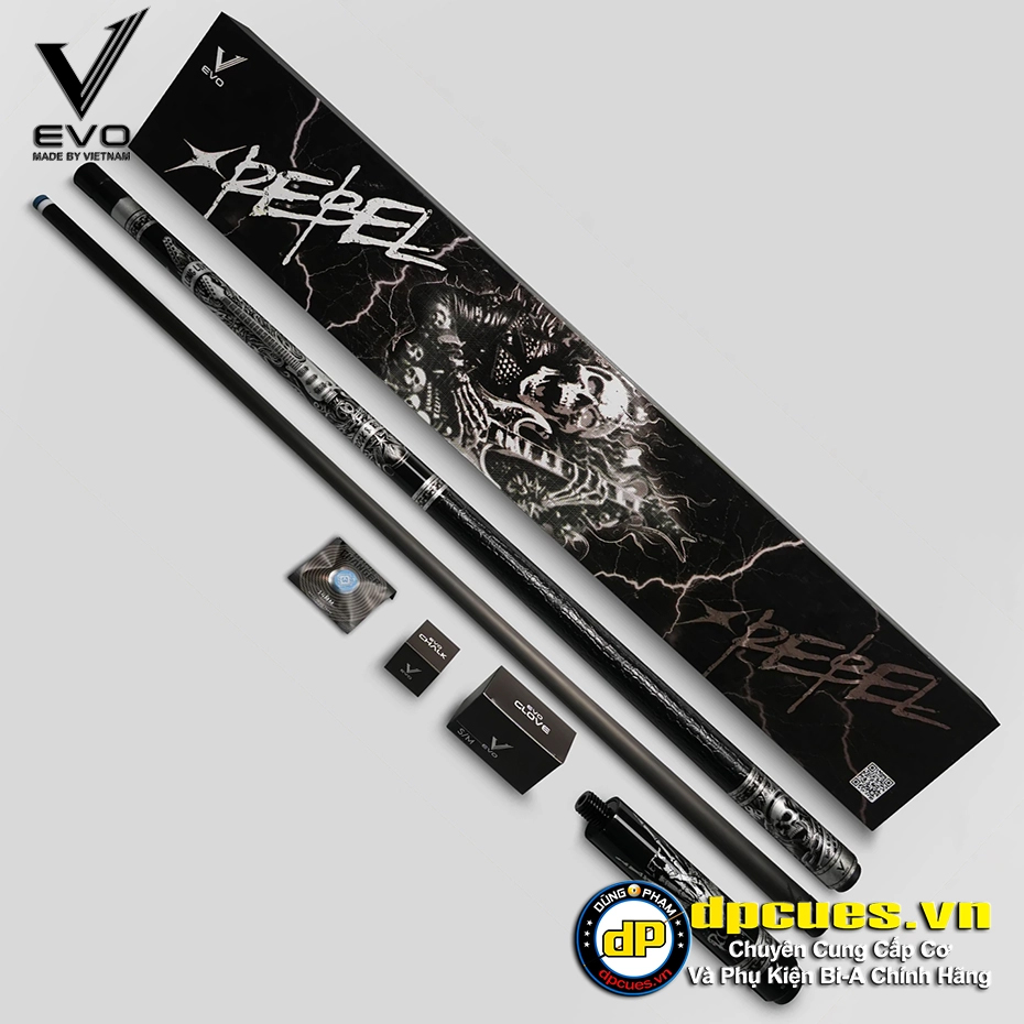 CƠ EVO REBEL 1 MAXBING EDITION - TAY CẦM DA ĐEN