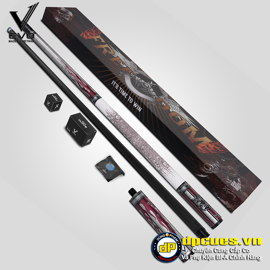 CƠ EVO FREEDOM 4 MAXBING EDITION - CRIMSON FLAME - TAY CẦM DA TRẮNG