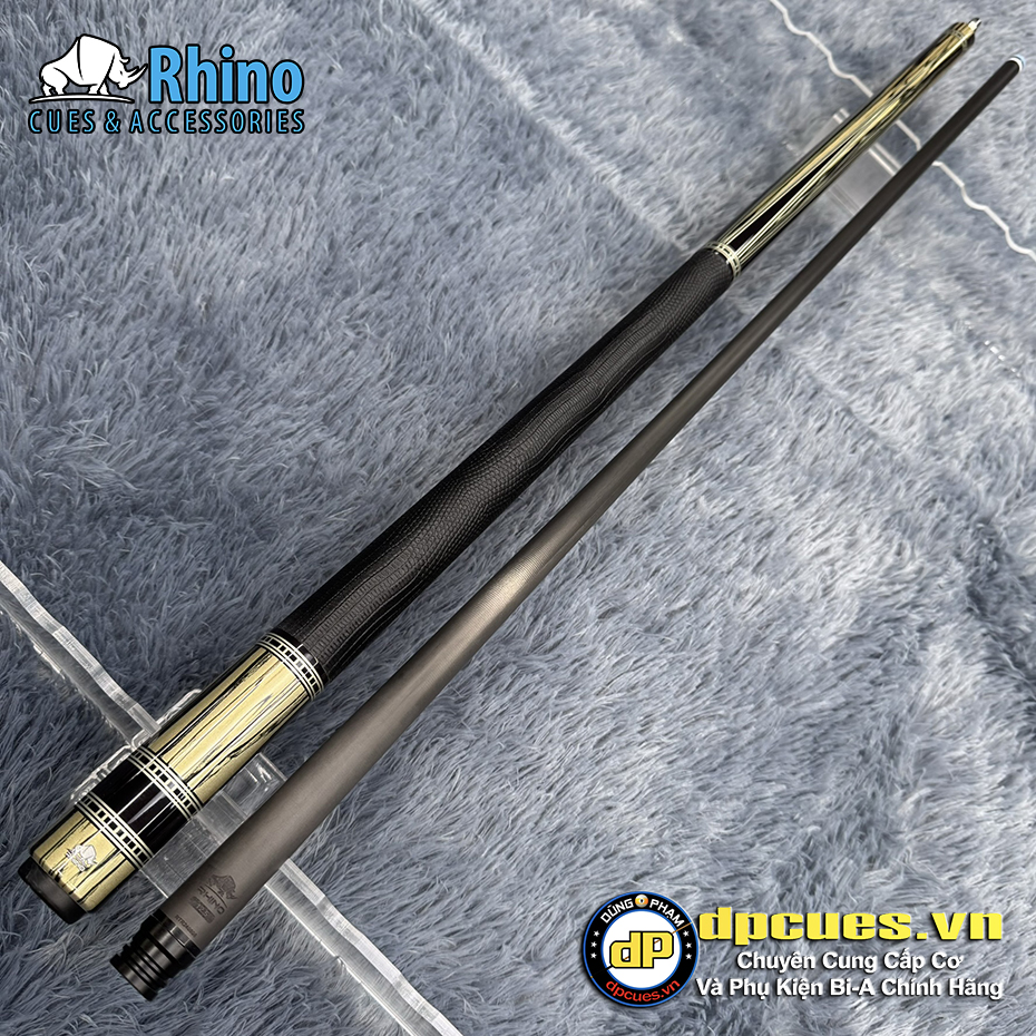 Cơ Rhino Retro Ebony Point/Leather Wrap