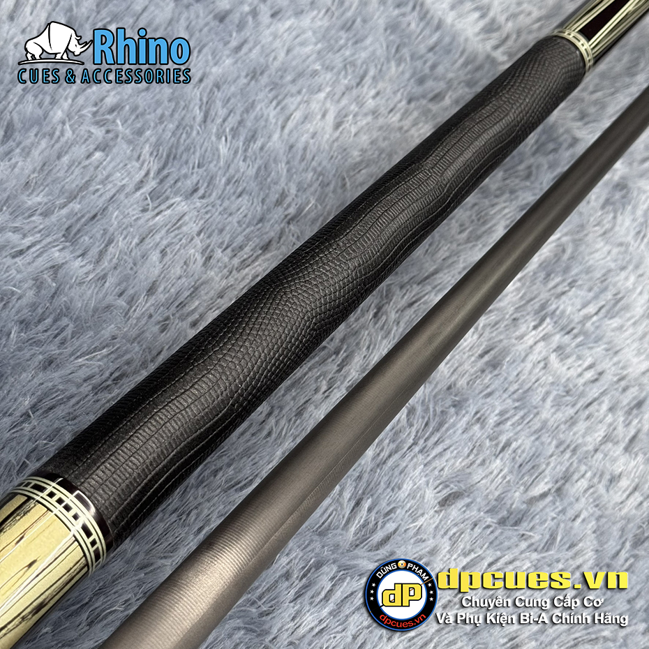 Cơ Rhino Retro Ebony Point/Leather Wrap