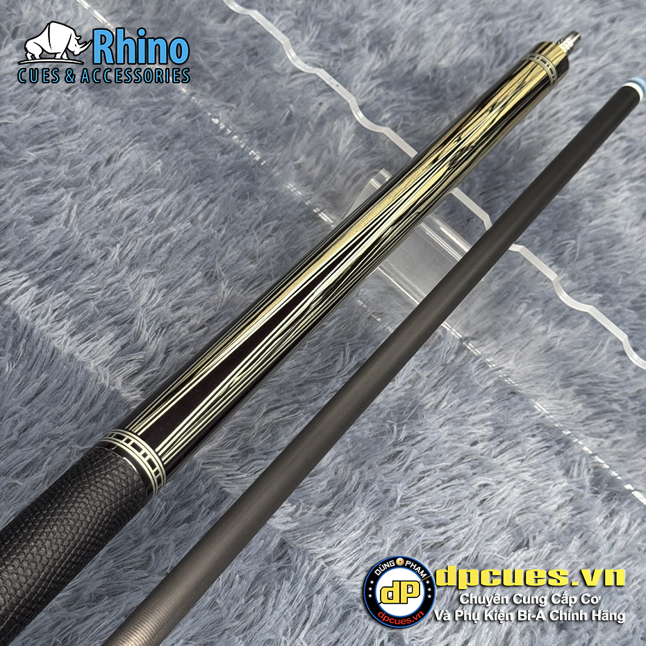Cơ Rhino Retro Ebony Point/Leather Wrap