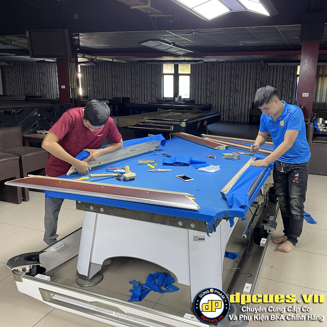 Thay nỉ lắp bàn Bi-A