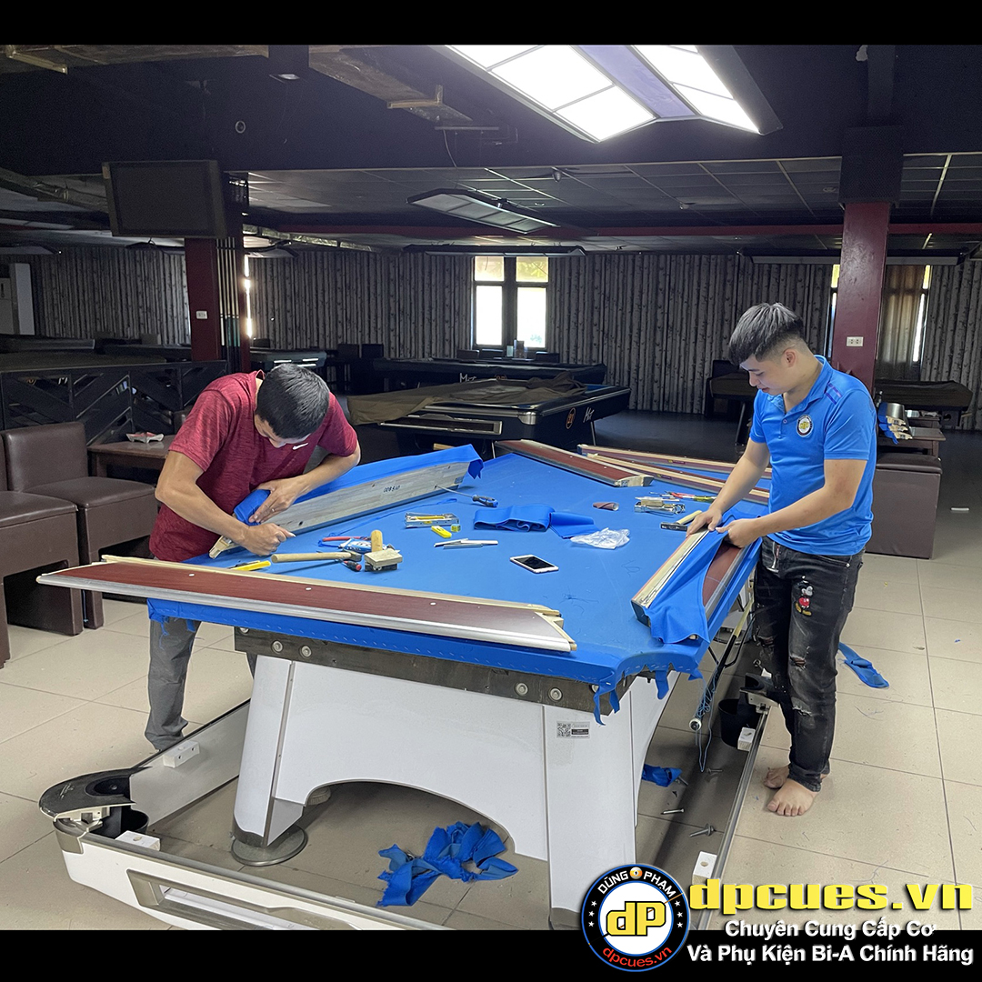 Thay nỉ lắp bàn Bi-A