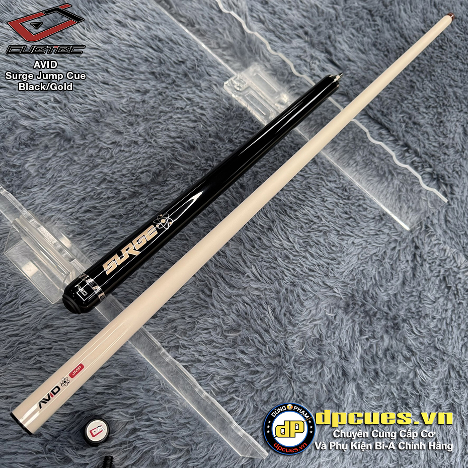 Nhảy AVID Surge Jump Cue Black/Gold