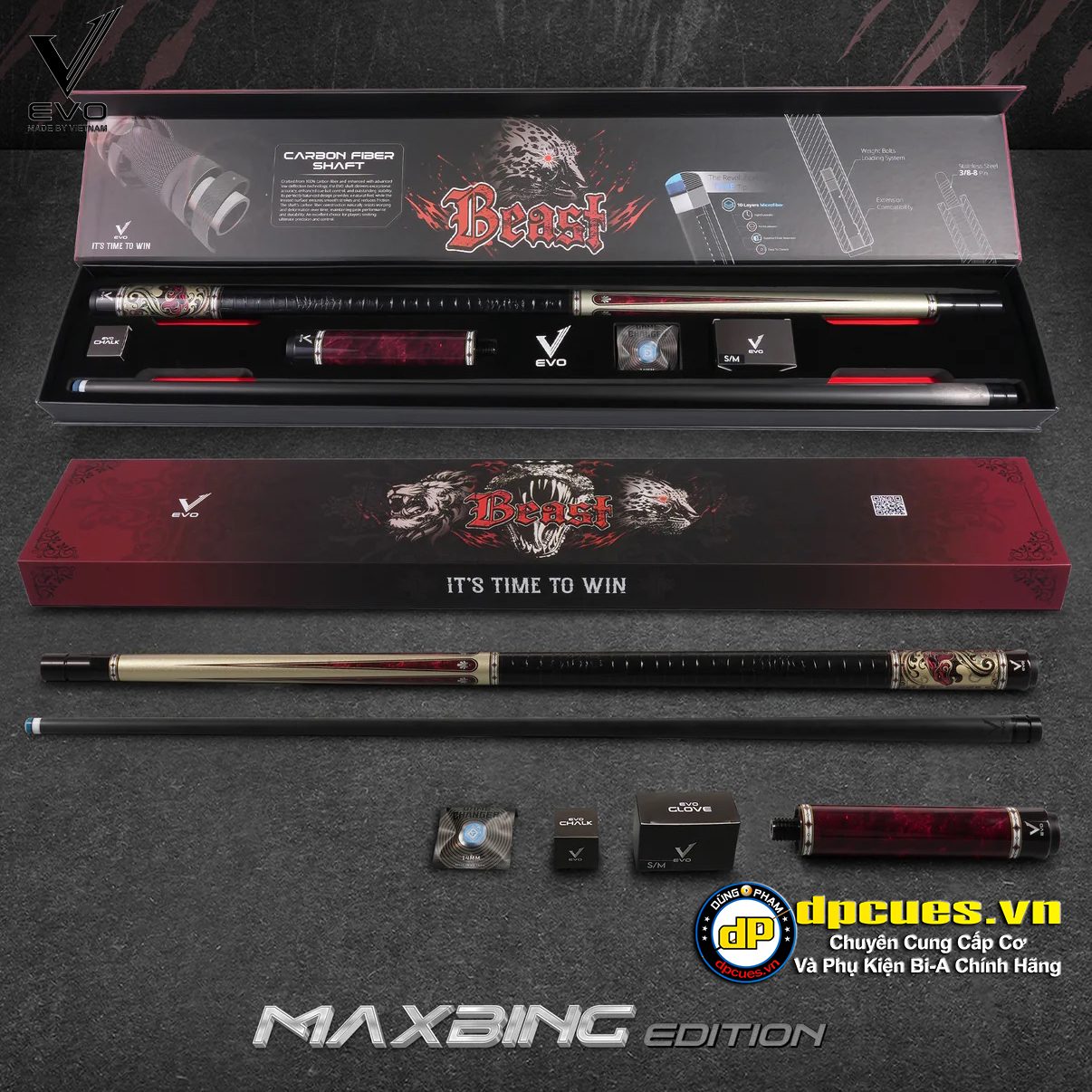 CƠ EVO BEAST 3 MAXBING EDITION - SCARLET PANTHER