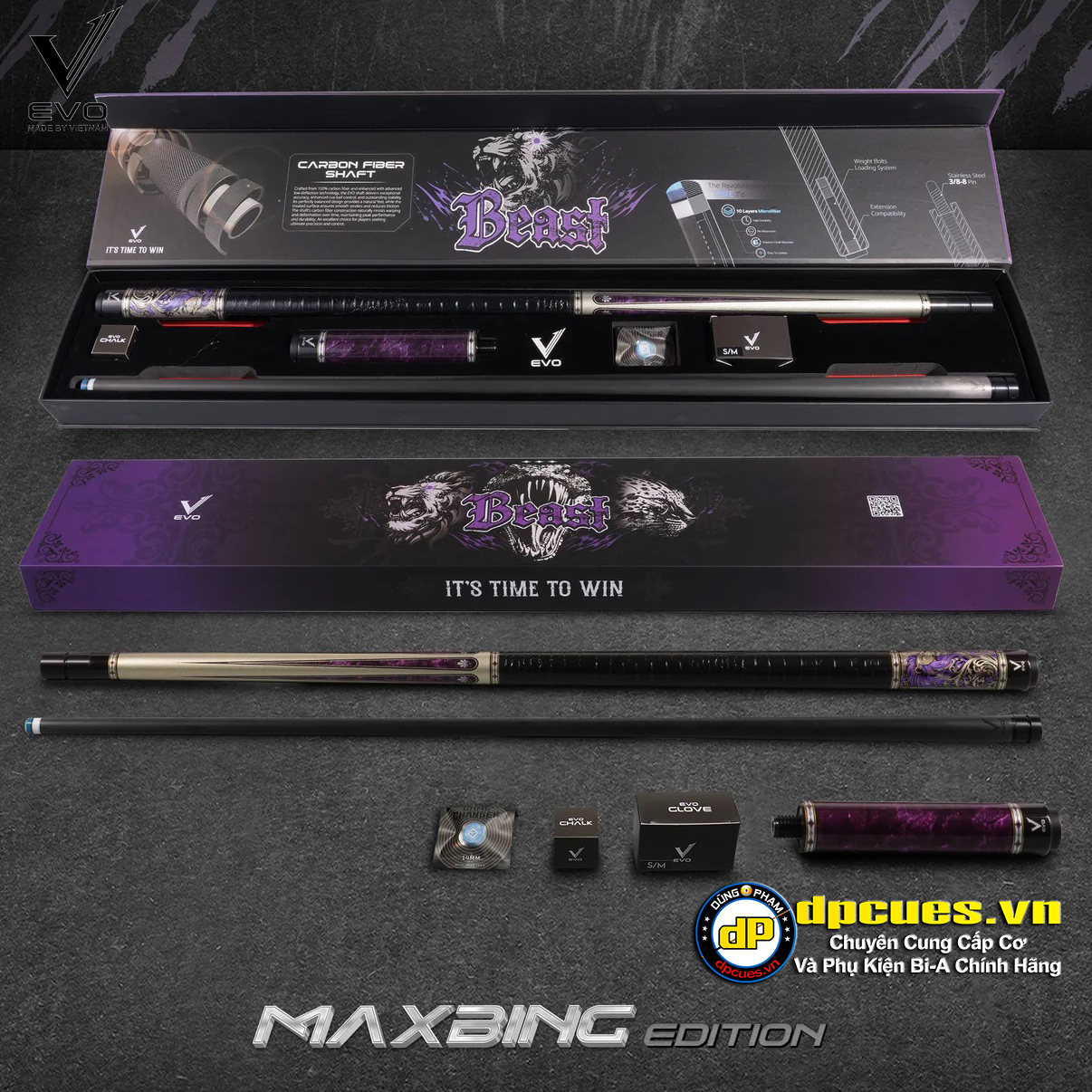 CƠ EVO BEAST 1 MAXBING EDITION - AMETHYST LION