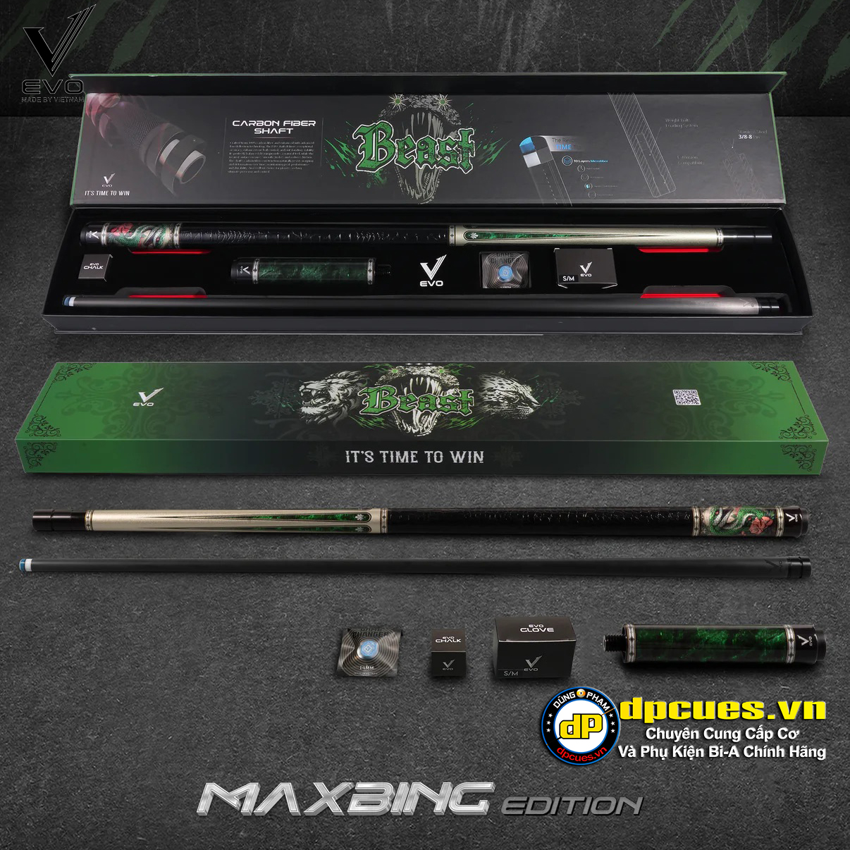 CƠ EVO BEAST 2 MAXBING EDITION - EMERALD COBRA