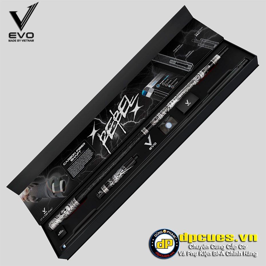 CƠ EVO REBEL 1 MAXBING EDITION - TAY CẦM DA ĐEN