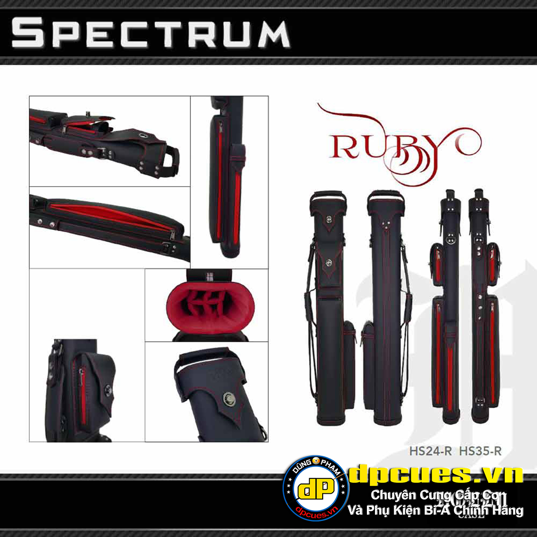 Bao cơ Holly Spectrum  2x4 Ruby