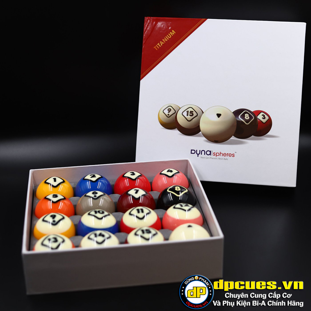 Bi DYNASPHERE Next Gen Phenolic Resin Billiard Pool Ball TITANIUM