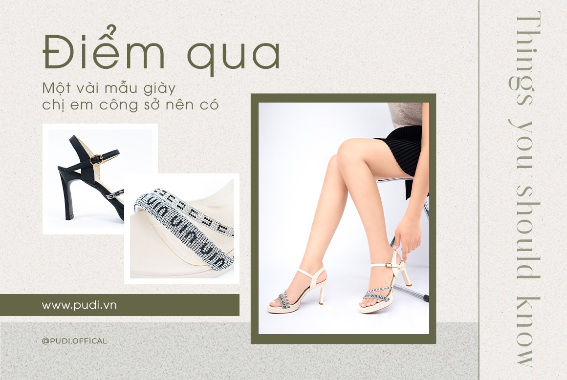 Điểm qua một vài mẫu giày chị em công sở nên có