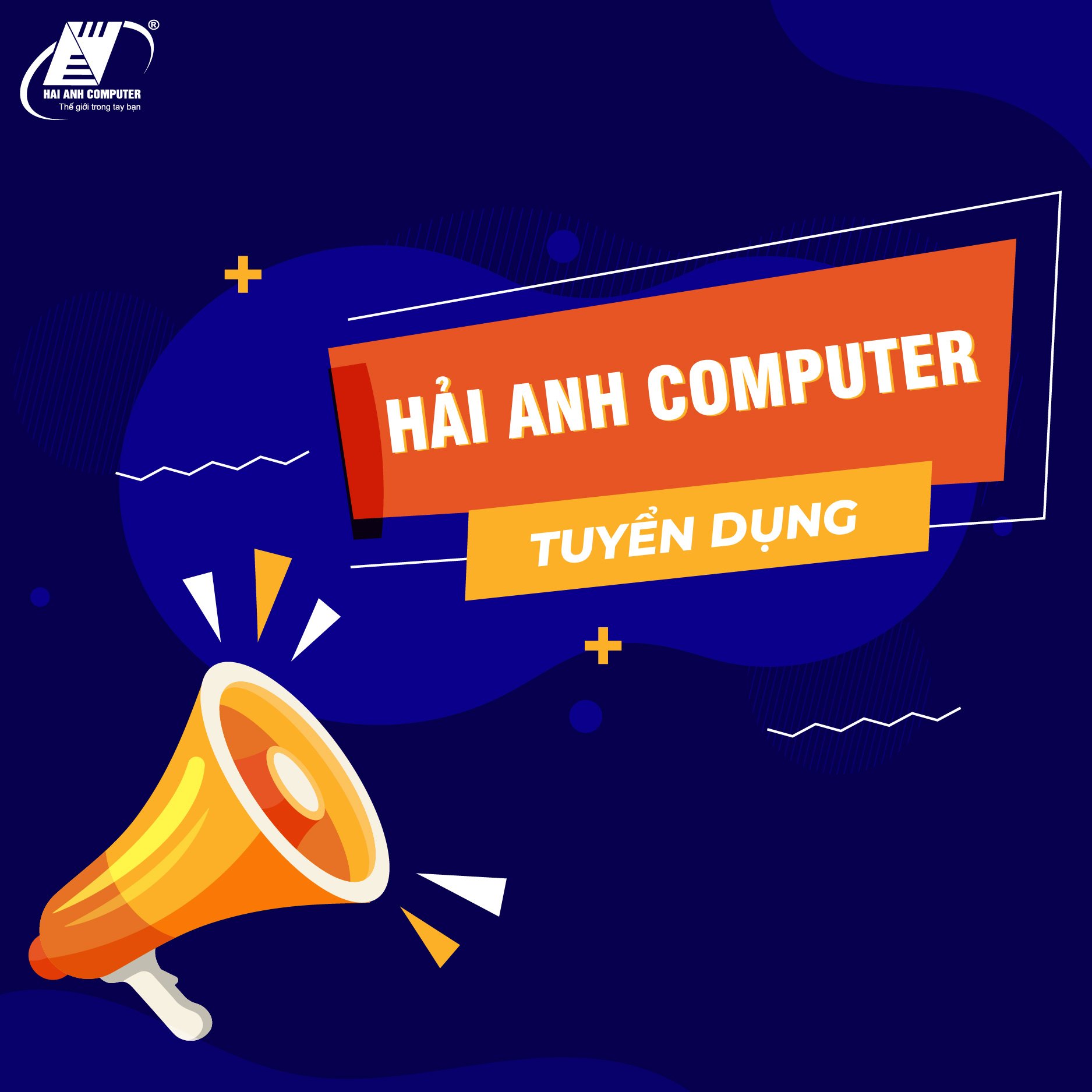 Hải Anh Computer - Tuyển dụng kinh doanh phân phối ngoại tỉnh