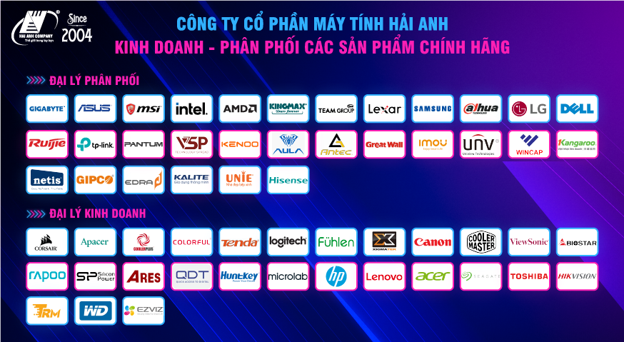CÁC HÃNG HẢI ANH PHÂN PHỐI