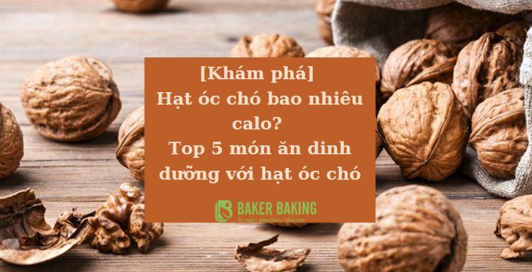 [Khám phá] Hạt óc chó bao nhiêu calo? Top 5 món ăn dinh dưỡng với hạt óc chó