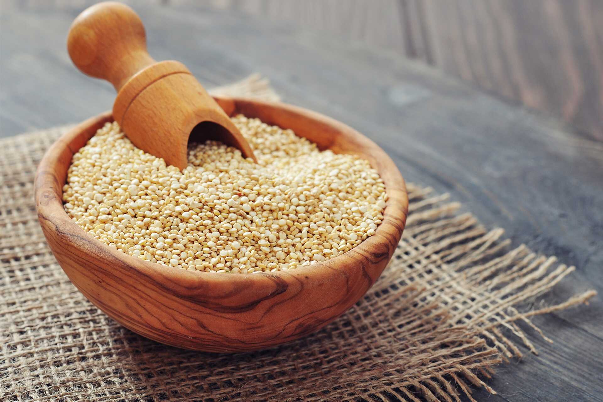 hạt quinoa trắng