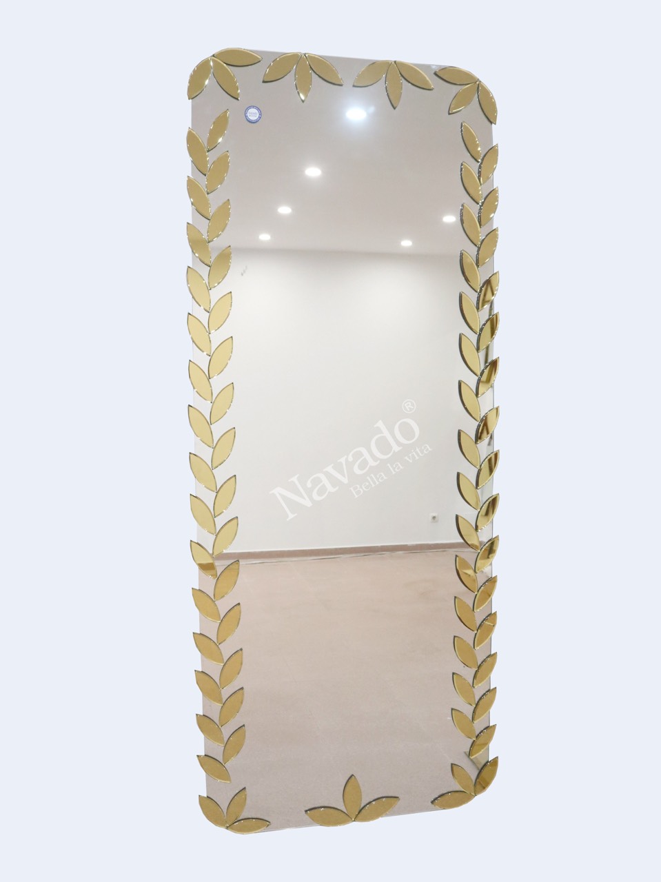 GƯƠNG TOÀN THÂN TREO TƯỜNG AMAZON (GOLD)