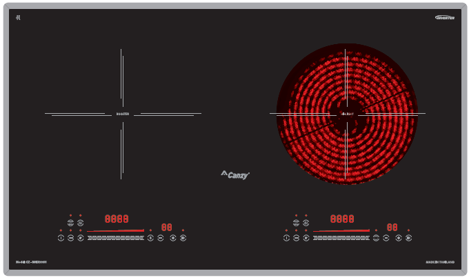 Bếp từ Canzy CZ-BMIX999I 2 vùng nấu
