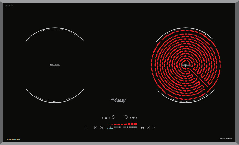 Bếp điện từ Canzy CZ TL67B Bếp Từ Nhập Thái Lan | Giá Tốt Nhất | Canzy  Vietnam - Thiết Bị Nhà Bếp Canzy Chính Hãng