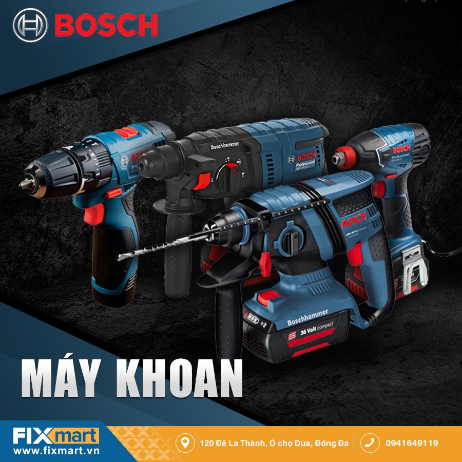 BOSCH – THƯƠNG HIỆU DẪU ĐẦU CÔNG NGHỆ!