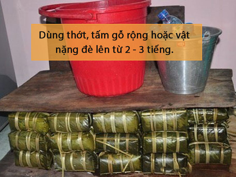 ép bánh chưng