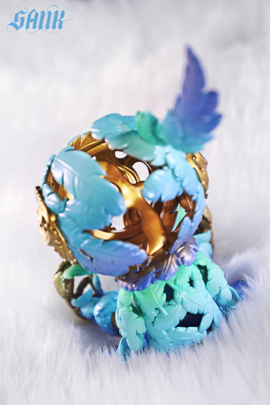 Good Night Series-Feathers-Blues