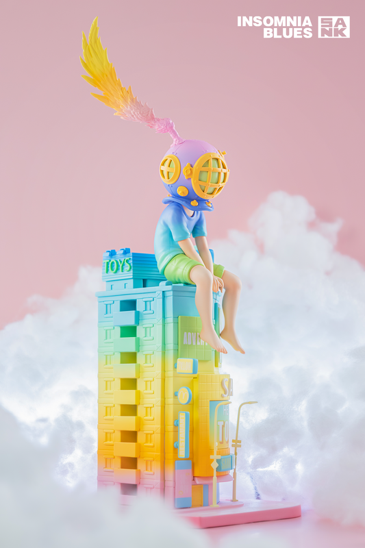 Lonely Colossus-Rooftop Boy-Colorful Journey