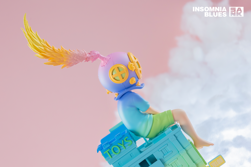 Lonely Colossus-Rooftop Boy-Colorful Journey