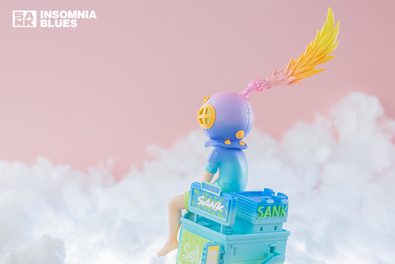 Lonely Colossus-Rooftop Boy-Colorful Journey