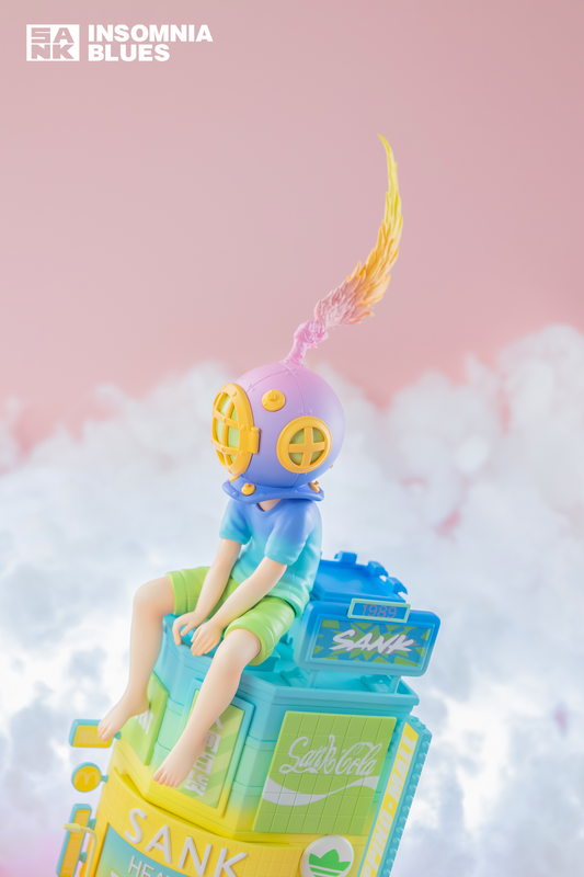 Lonely Colossus-Rooftop Boy-Colorful Journey