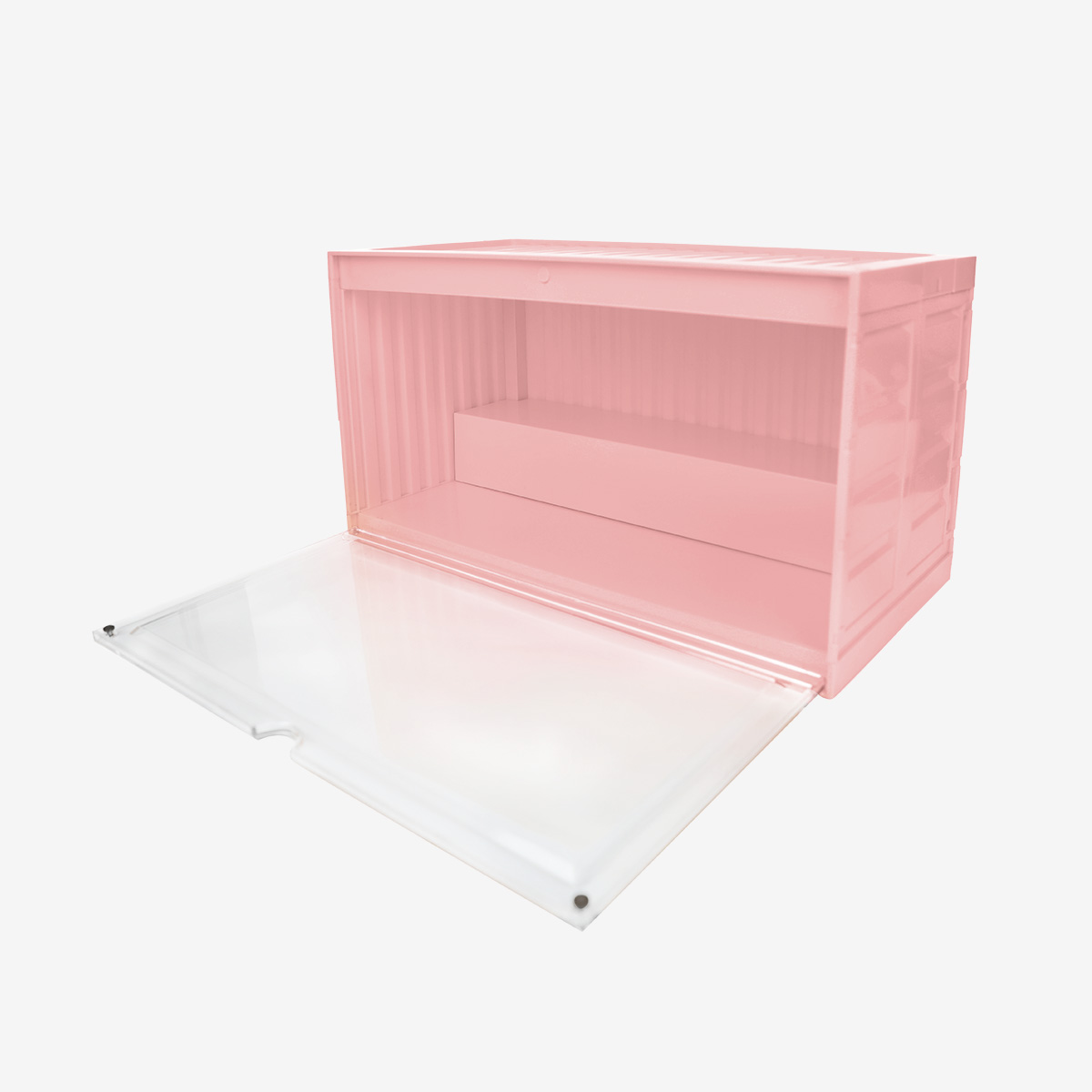 Pop Mart Display Case Luminous Container (Pink)