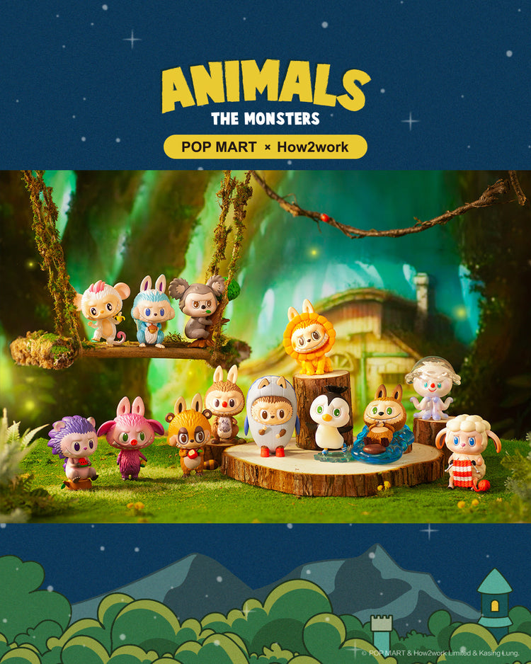 THE MONSTERS Animals Series Blindbox